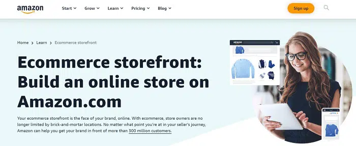  amazon Storefront 