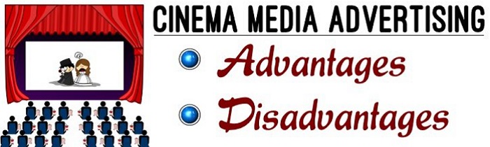 Film media advertising advantages and disadvantages