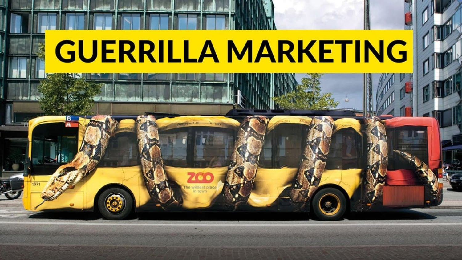 Guerrilla Marketing examples of viral marketing
