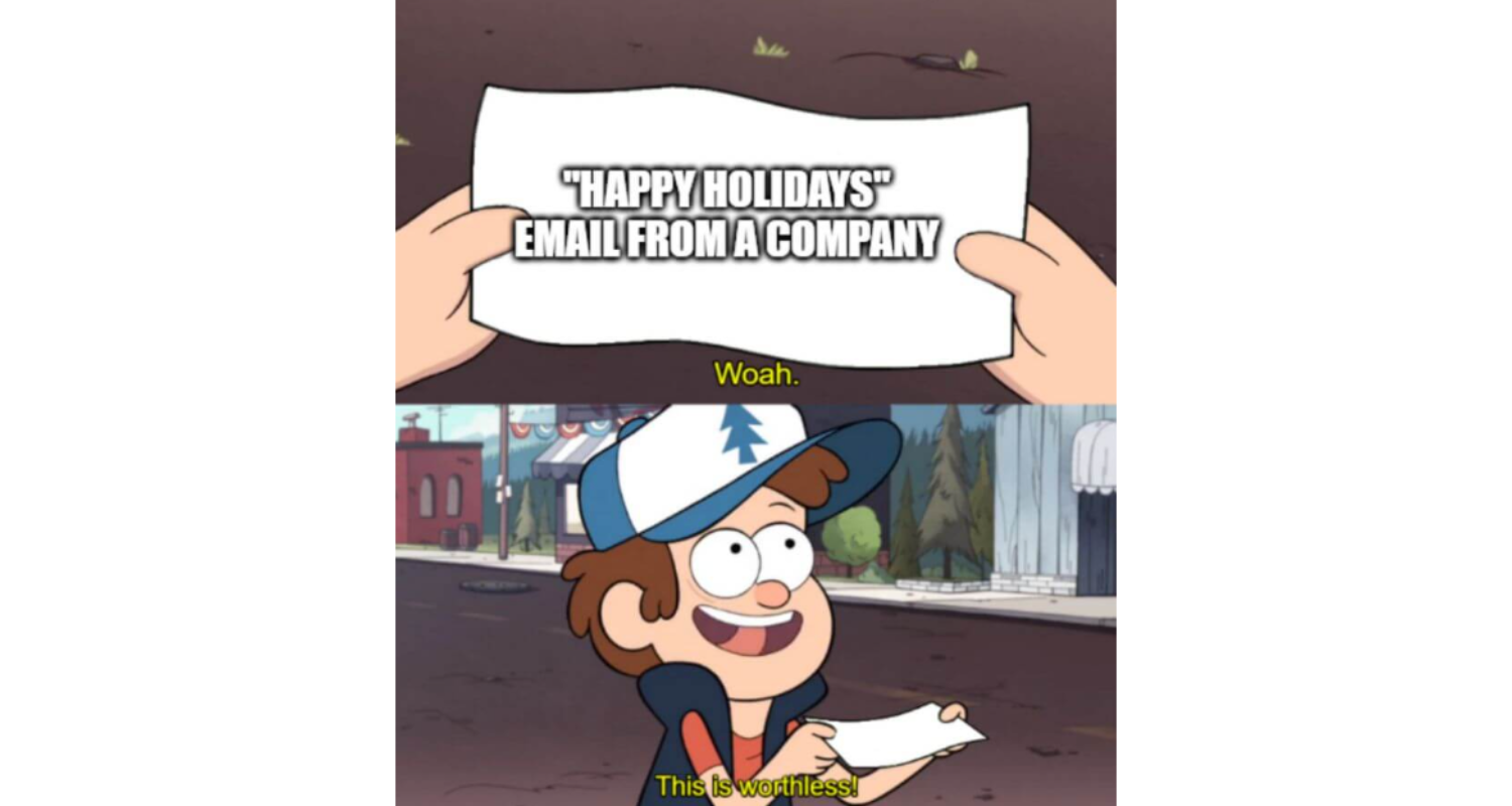 holiday emails